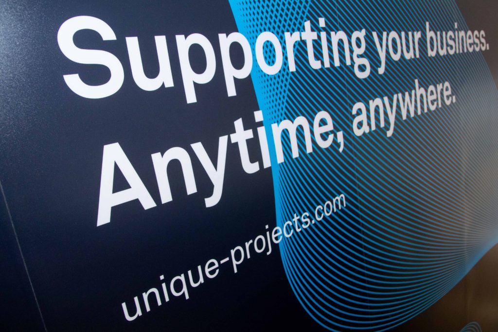 supporting your business. anytime, anywhere. unique projects